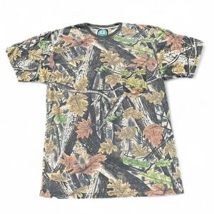 Vintage master sportsman camo leaf t shirt